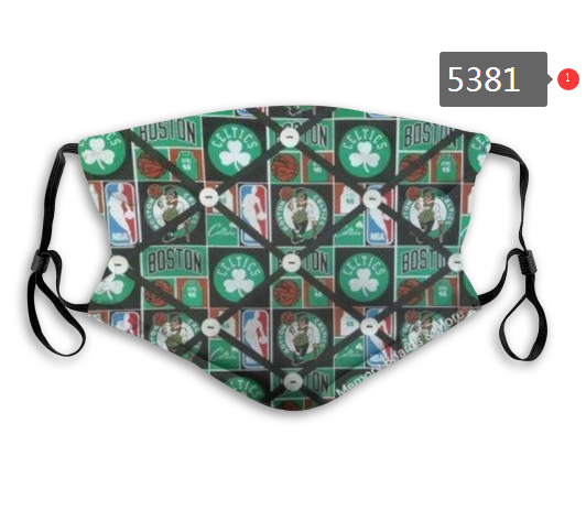 2020 NBA Boston Celtics Dust mask with filter-0